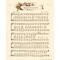 Blessed Assurance Hymn On Parchment With Bird By Fanny J Crosby 8x10 Sheet Music Wall Art Digital Download Printable DIY Vintage Verses
